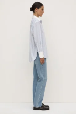 Alec Poplin Stripe Shirt