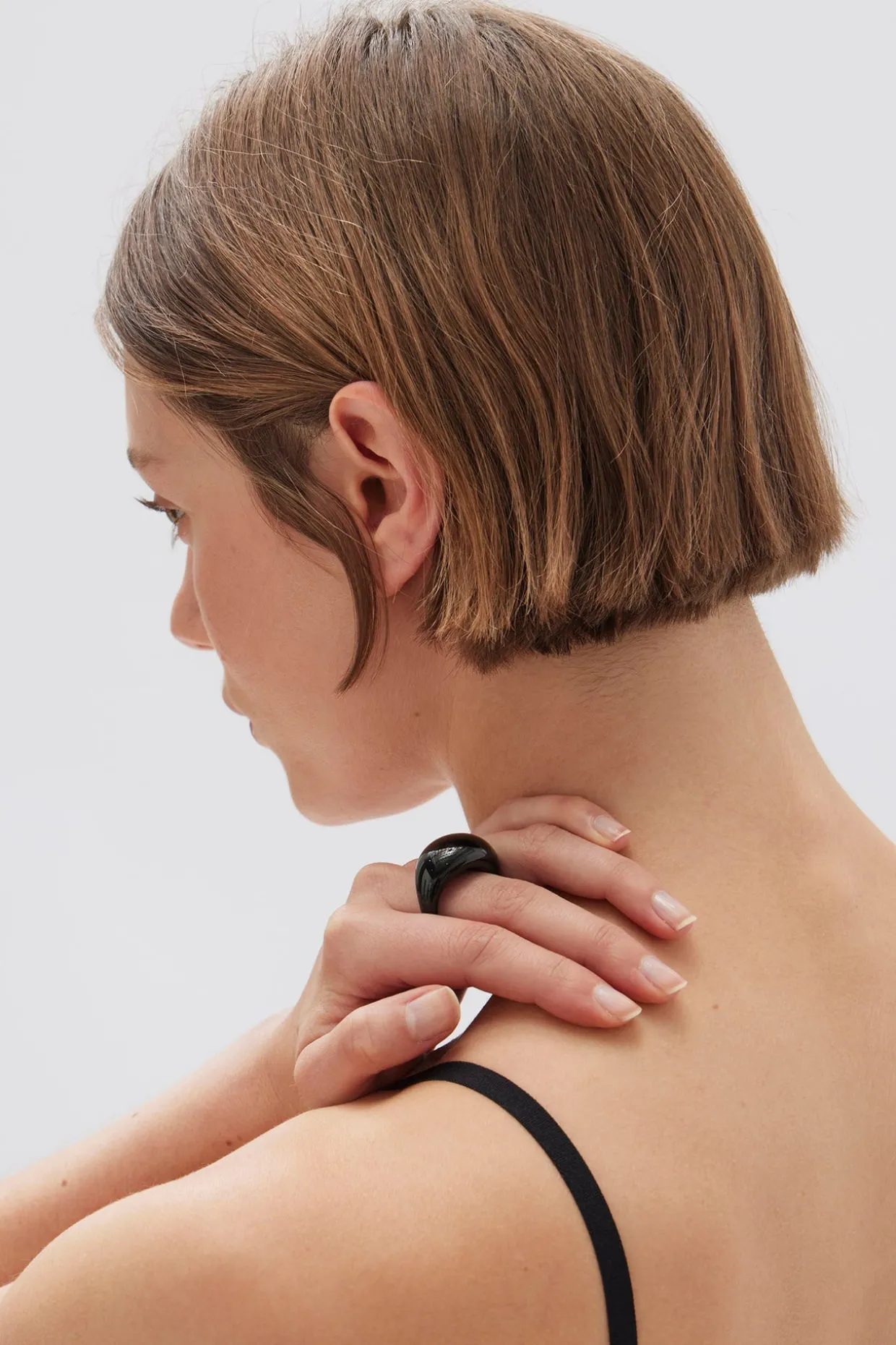 Ayllón Somni Ring Nero