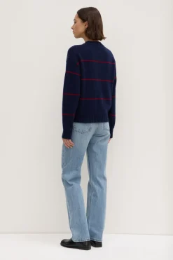 Beau Stripe Merino Wool Knit