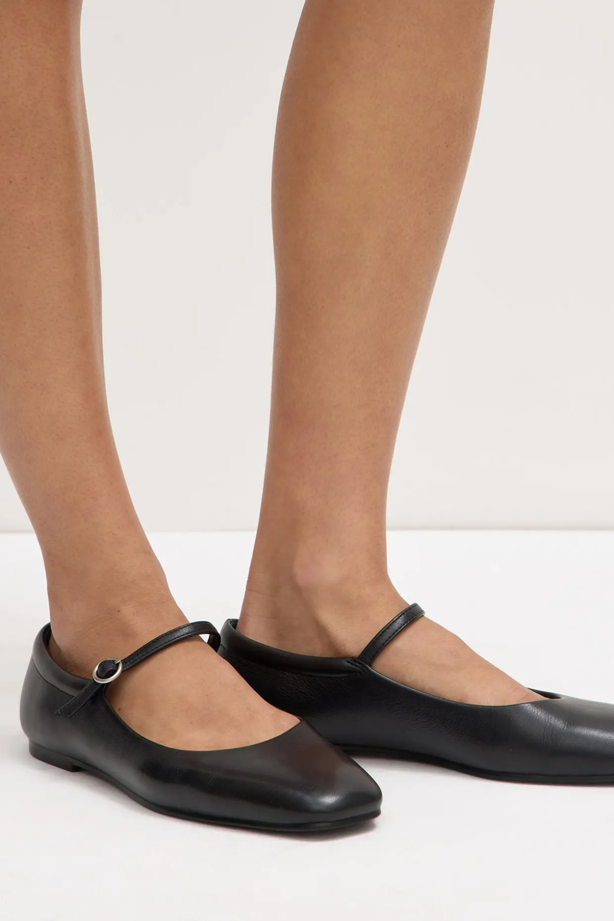 Beth Leather Ballet Flat