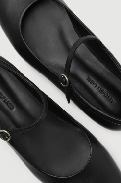 Beth Leather Ballet Flat