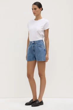 Boxy Denim Short