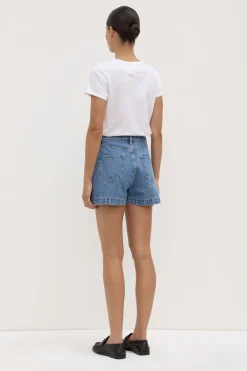 Boxy Denim Short