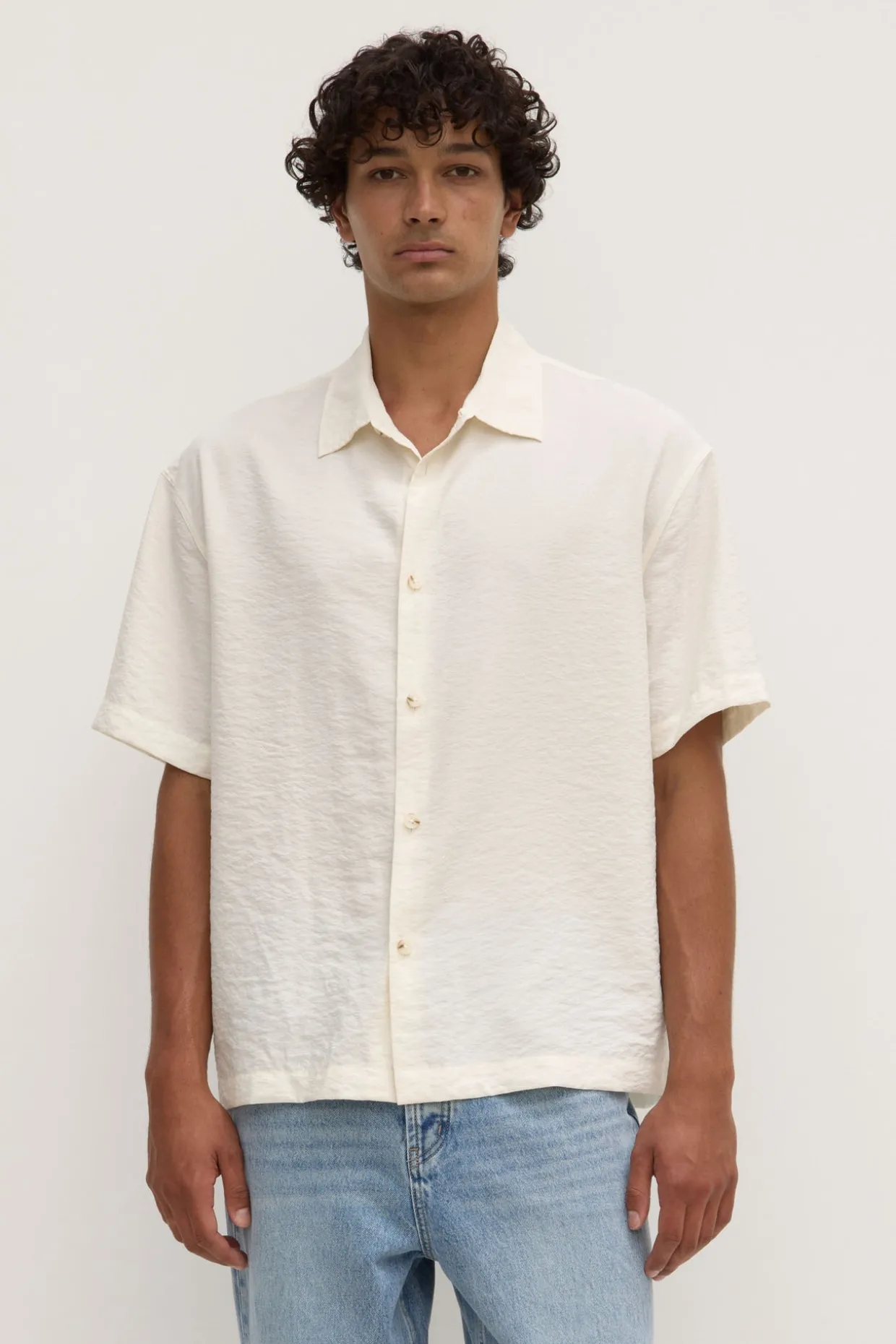 Brook Silk Short Sleeve Shirt