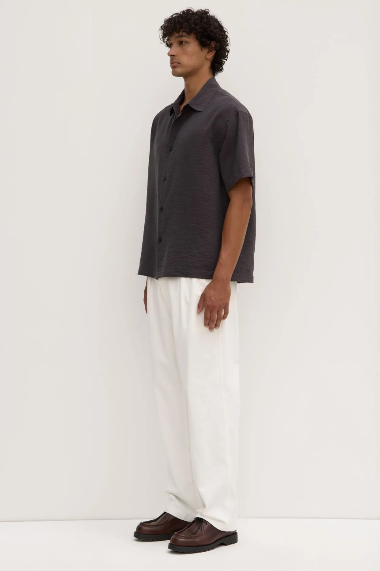 Brook Silk Short Sleeve Shirt
