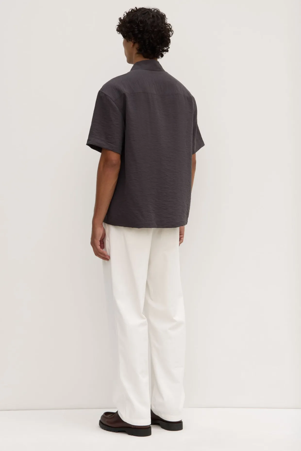 Brook Silk Short Sleeve Shirt