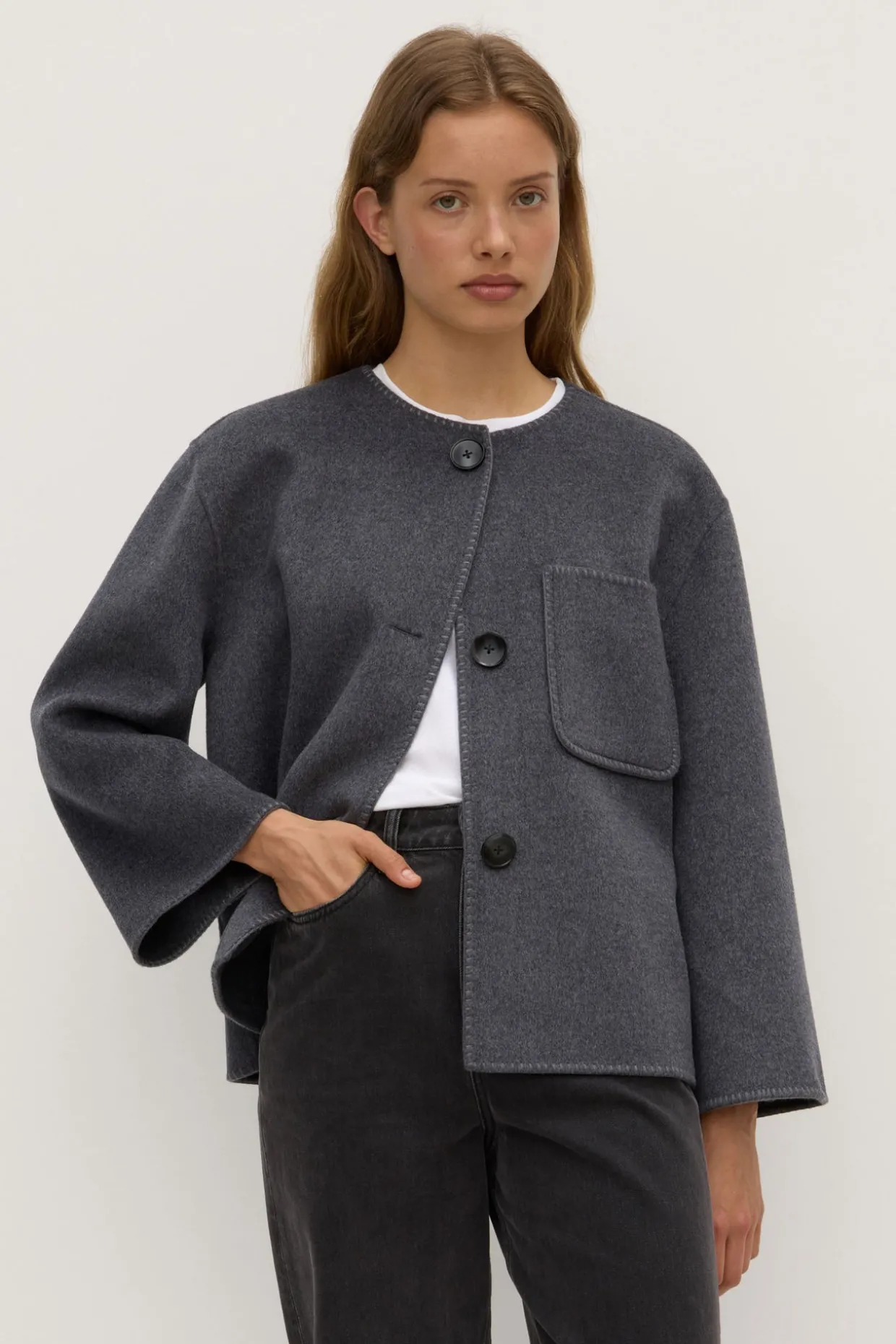 Camille Wool Cashmere Jacket