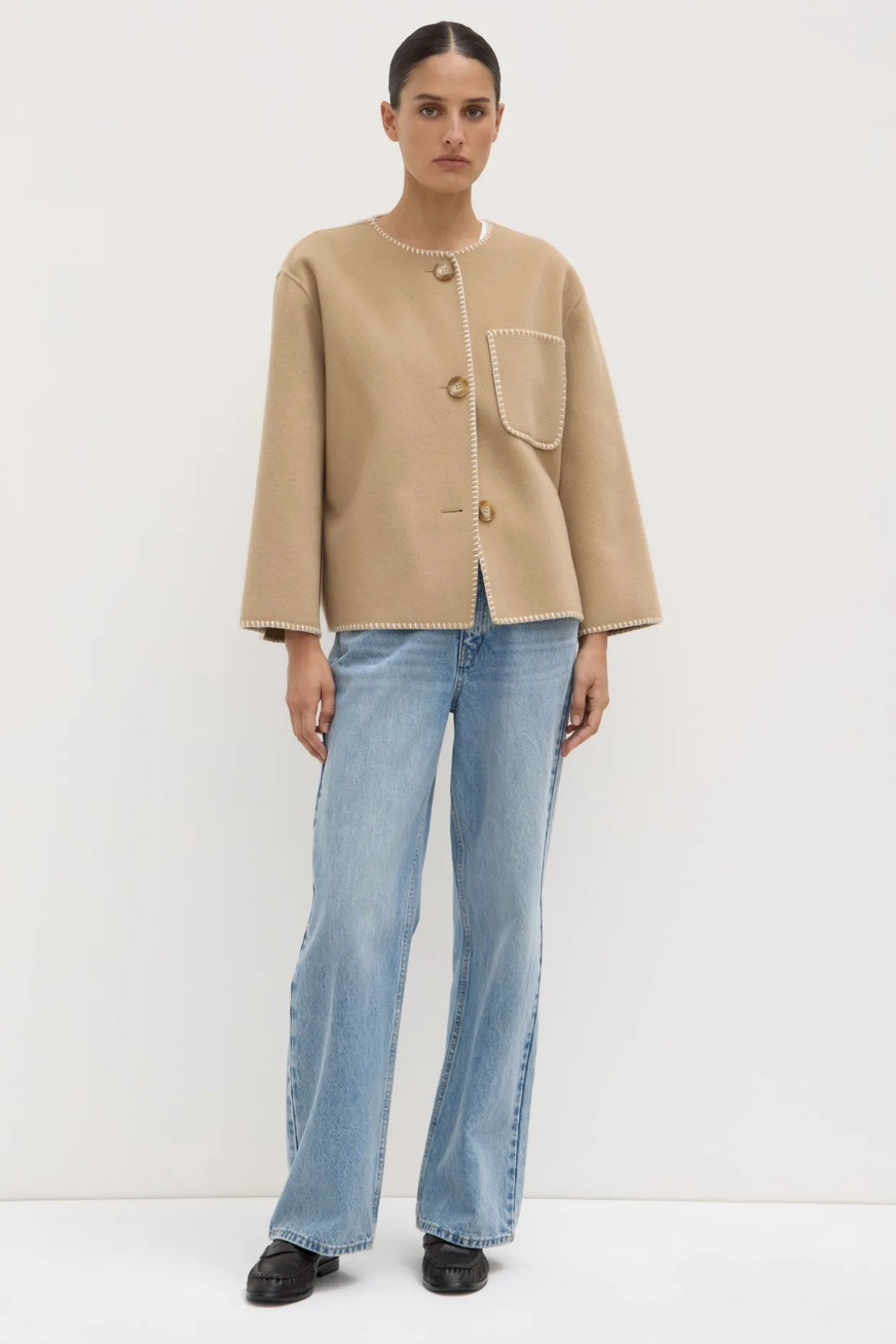 Camille Wool Cashmere Jacket