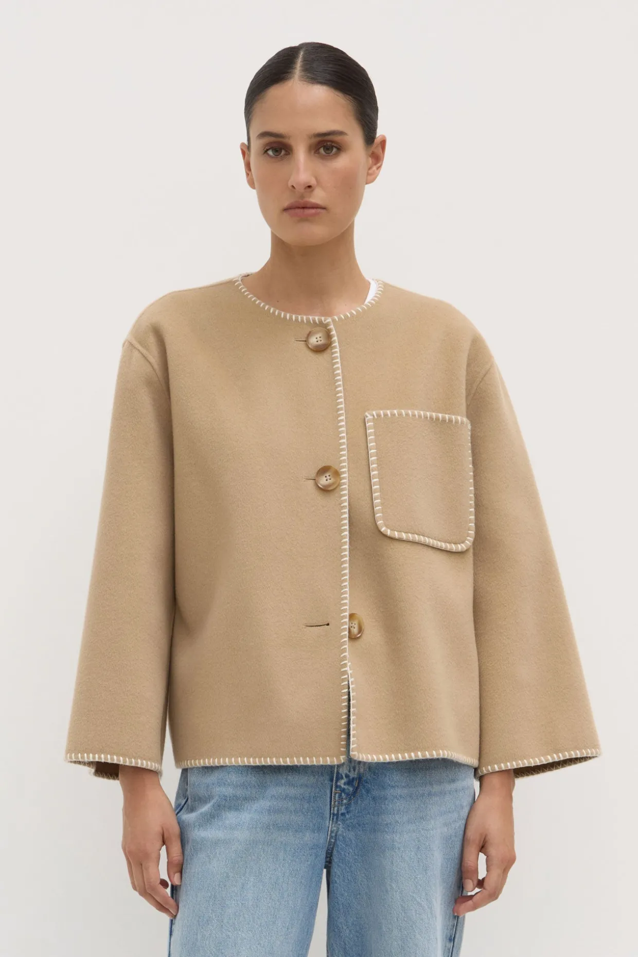 Camille Wool Cashmere Jacket