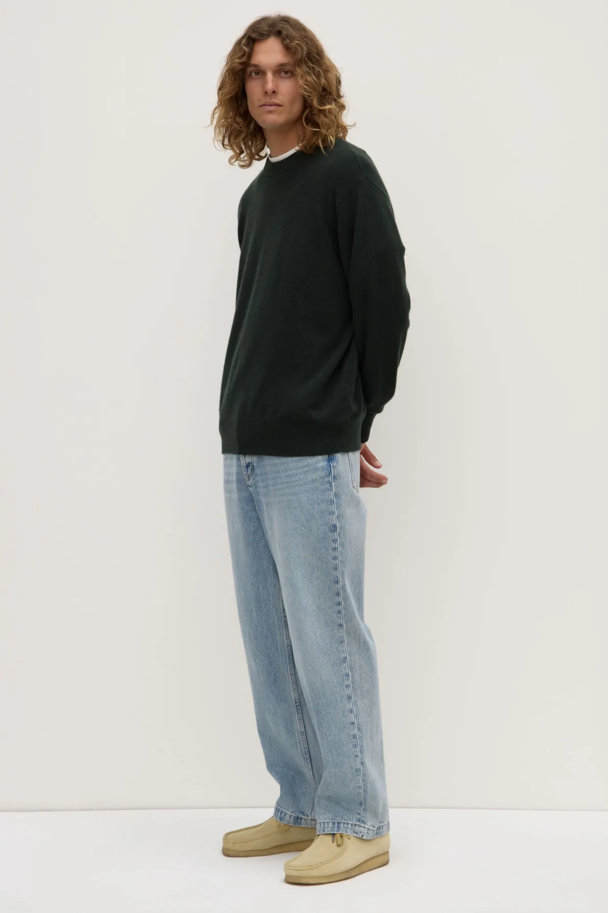 Cashmere Crew Neck Knit