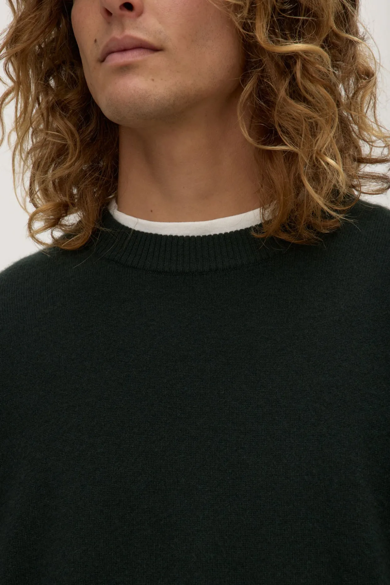 Cashmere Crew Neck Knit