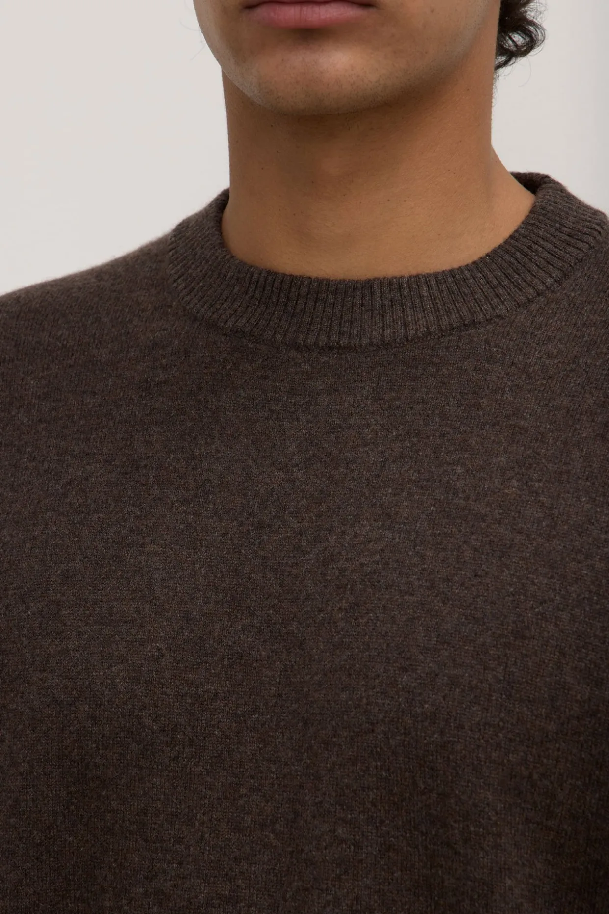 Cashmere Crew Neck Knit