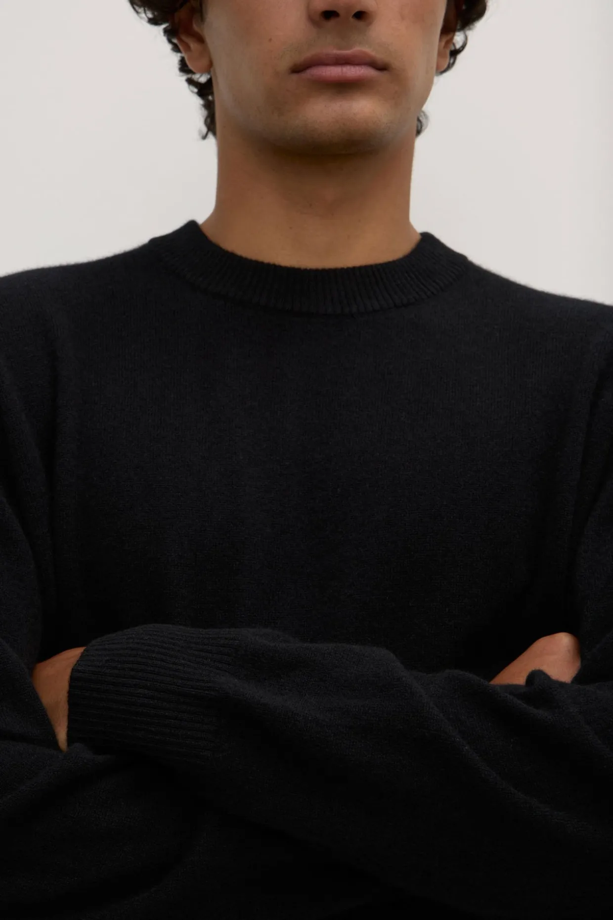 Cashmere Crew Neck Knit