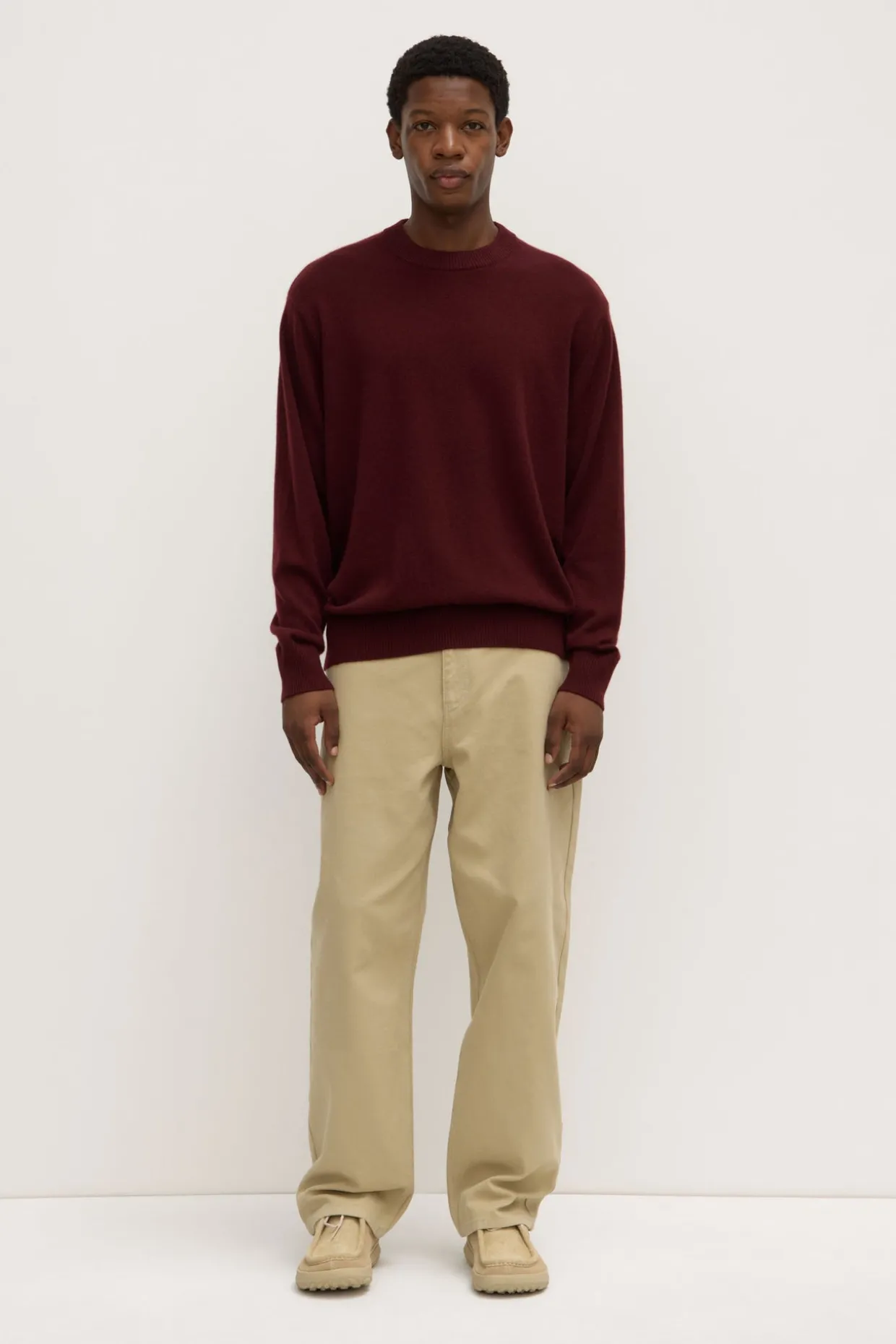 Cashmere Crew Neck Knit