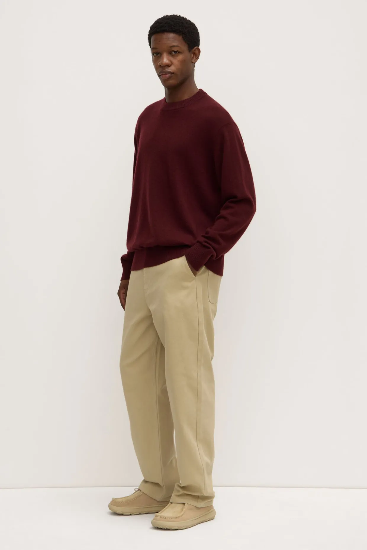 Cashmere Crew Neck Knit