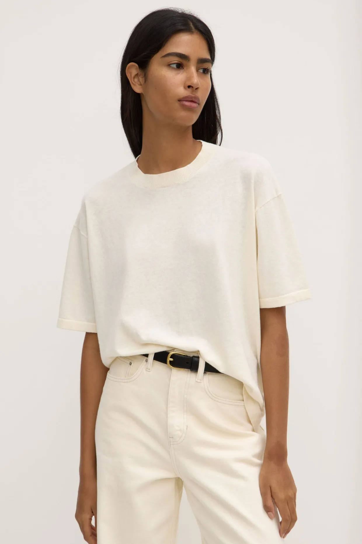 Cotton Cashmere Tee