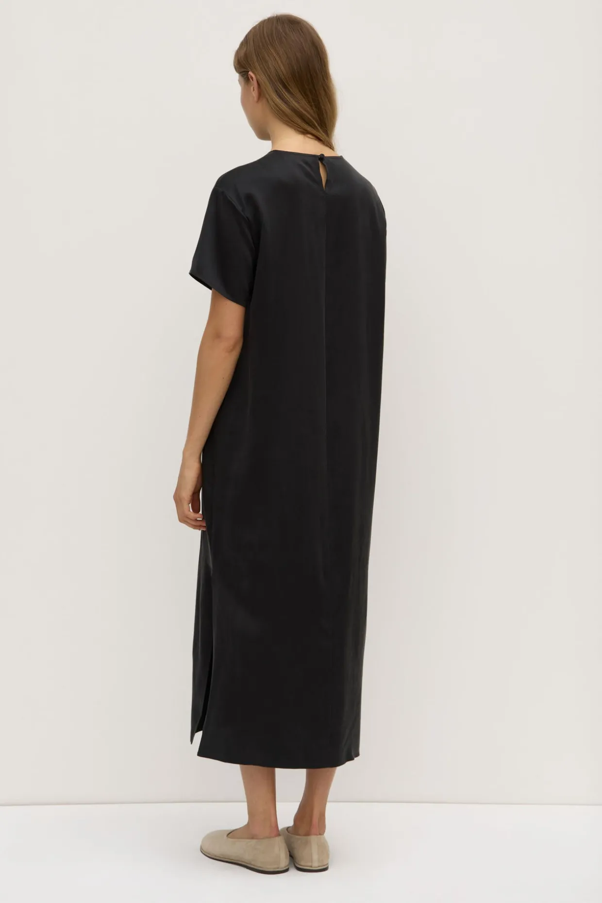 Ena Silk Tee Dress