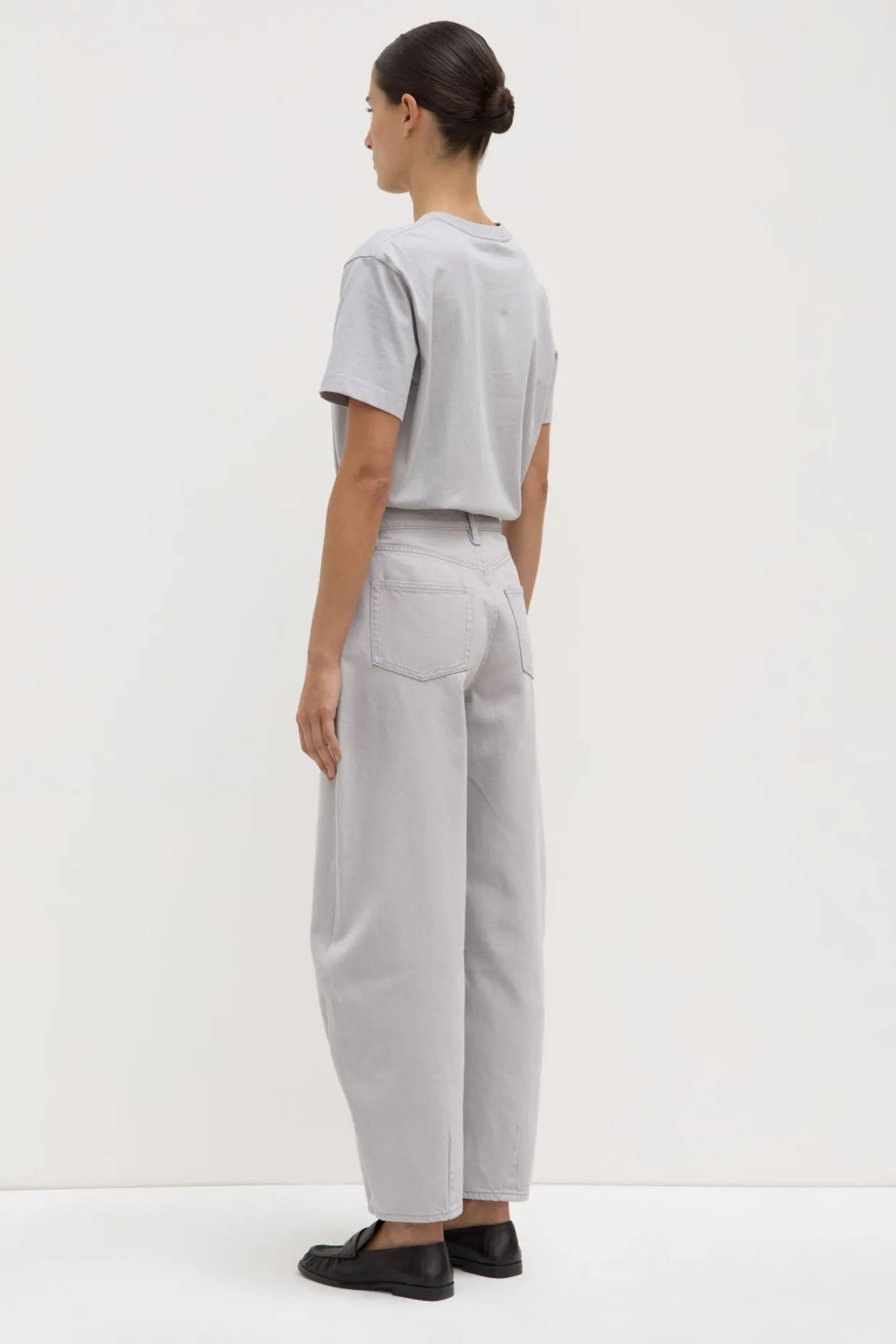 High Rise Barrel Jean