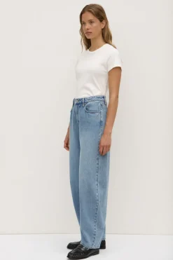 High Rise Barrel Jean