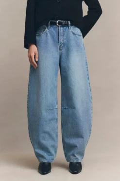 High Rise Barrel Jean