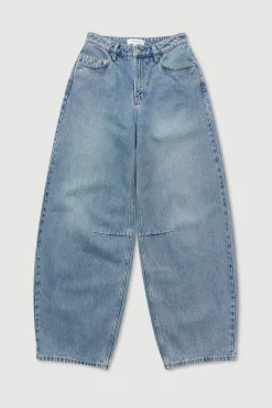 High Rise Barrel Jean