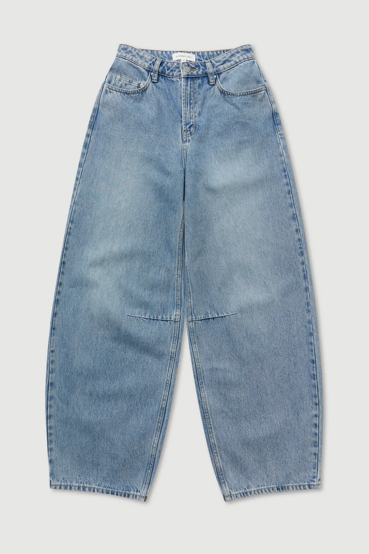 High Rise Barrel Jean