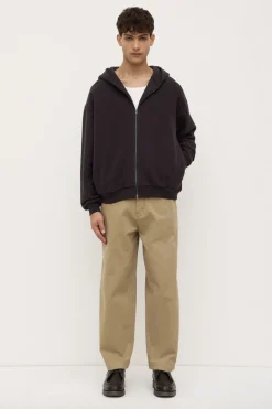 Hudson Relaxed Zip Fleece Hoodie