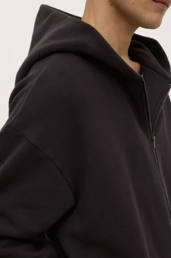 Hudson Relaxed Zip Fleece Hoodie