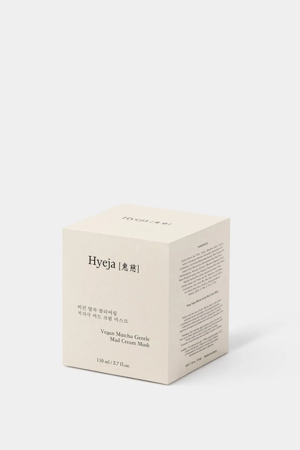 Hyeja Matcha Gentle Mud Cream Mask