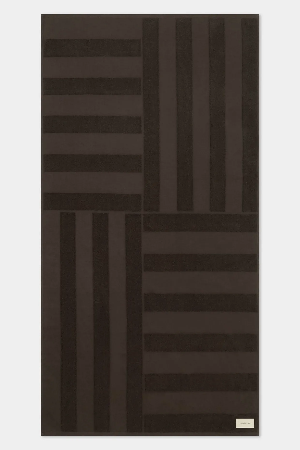 Jacquard Tile Beach Towel