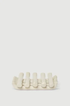 Jedda Clay Grid Soap Dish