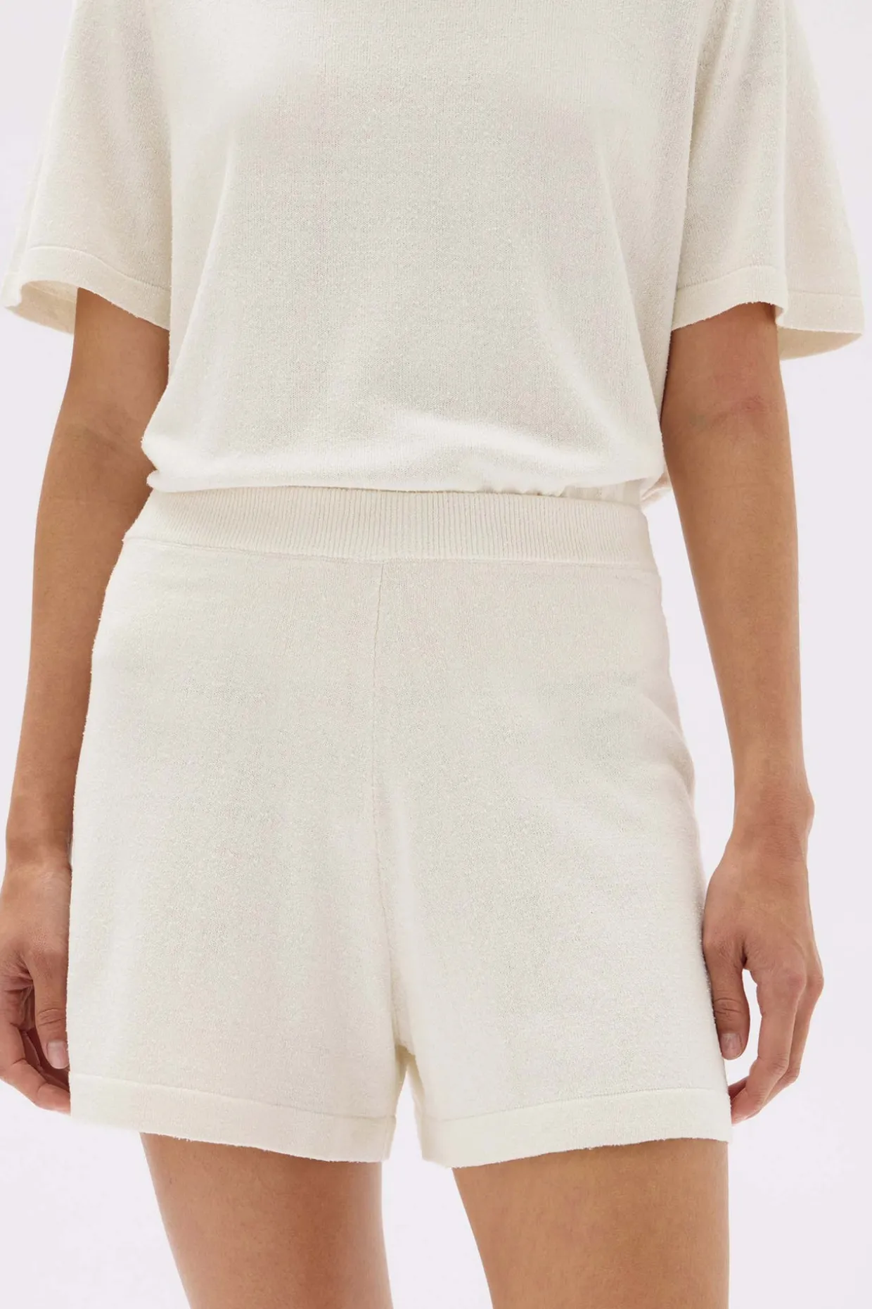 June Silk Knit Short