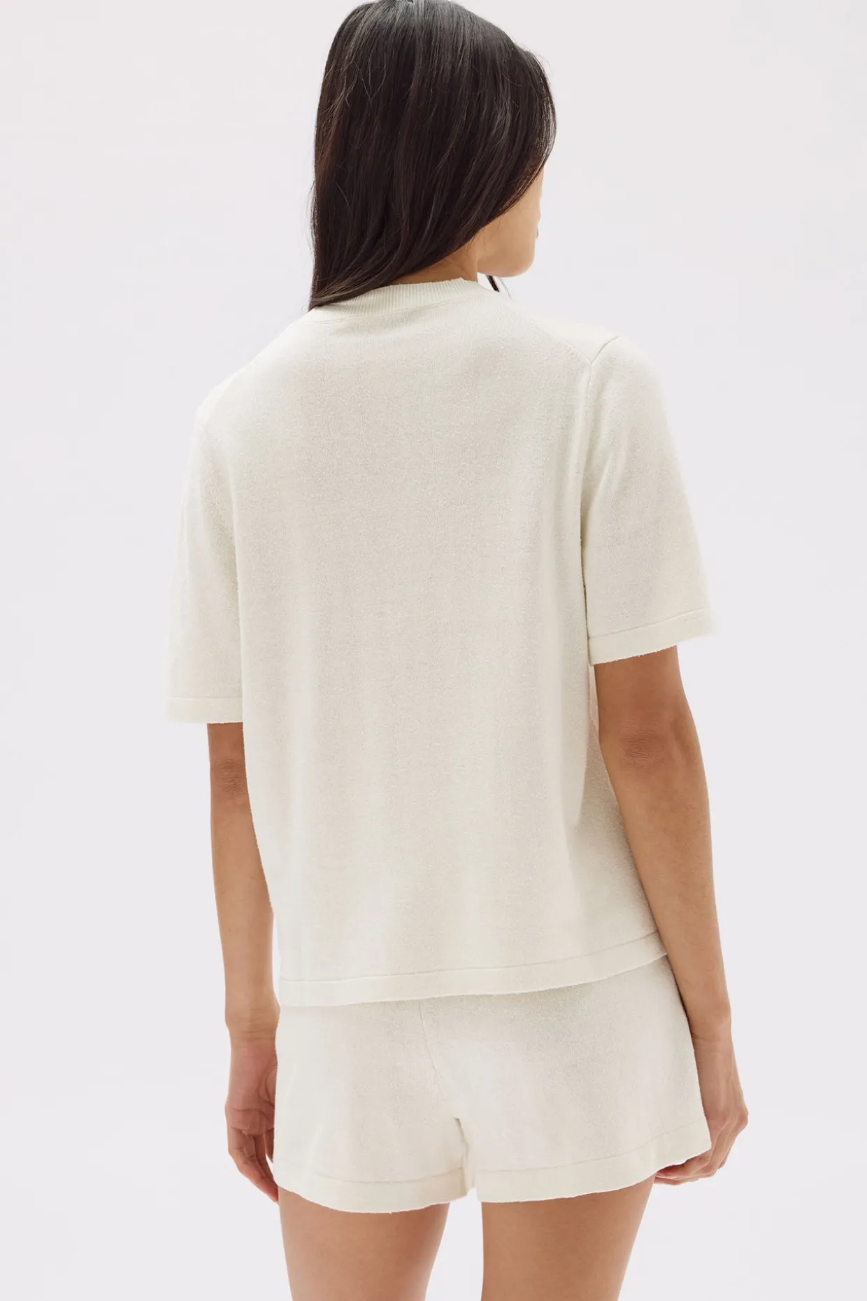 June Silk Knit Short