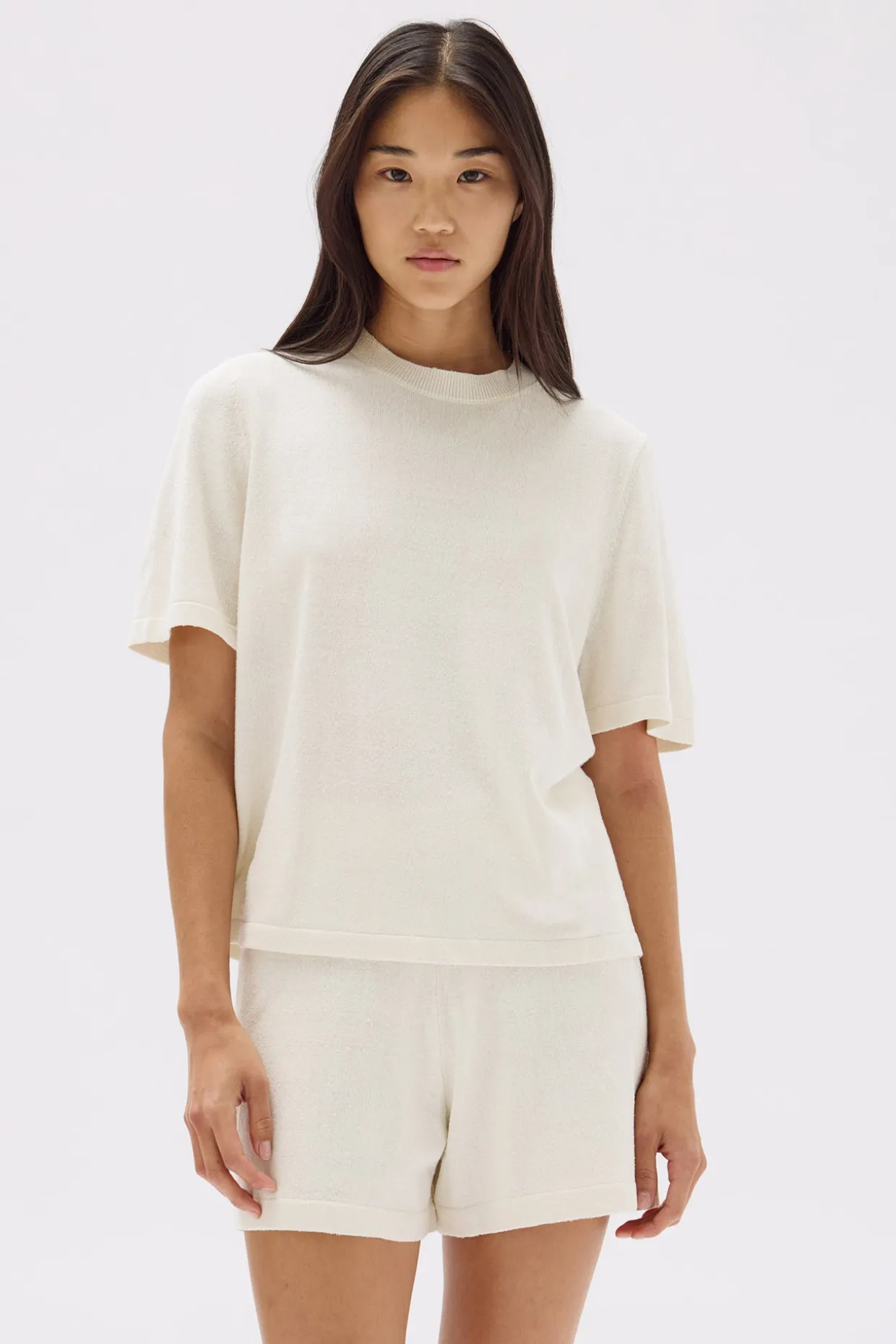 June Silk Knit Short