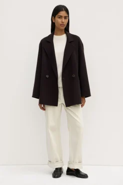 Katya Double Breasted Wool Coat