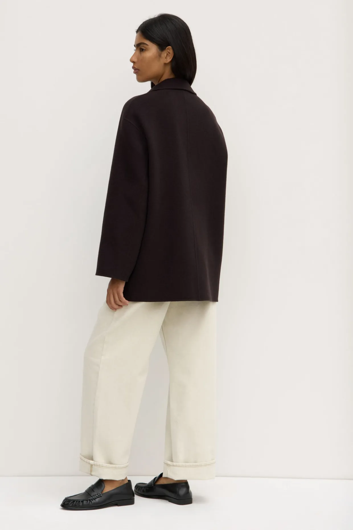 Katya Double Breasted Wool Coat