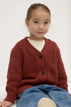 Kids Cotton Knit Cardigan