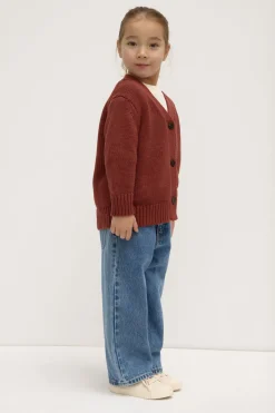 Kids Cotton Knit Cardigan