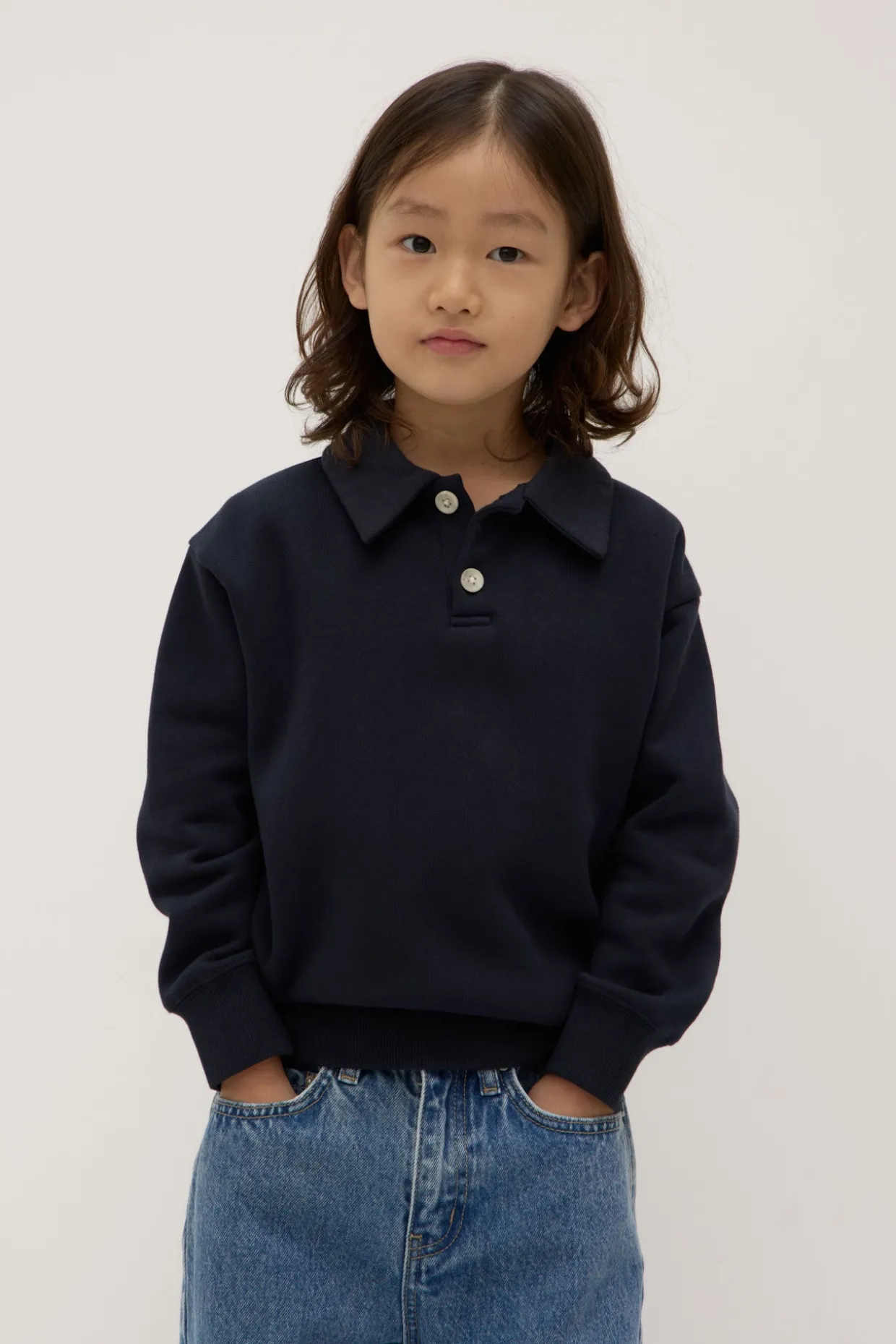 Kids Fleece Polo