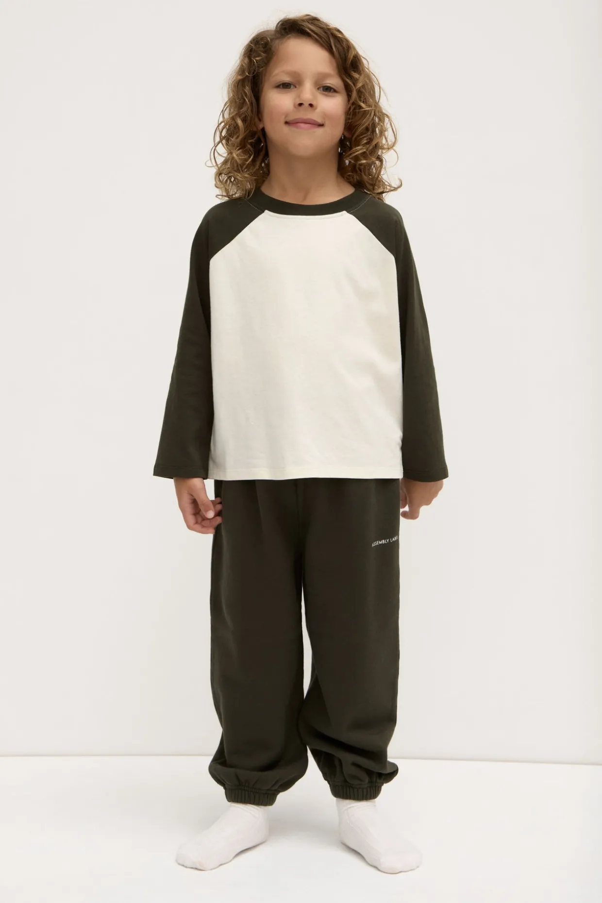 Kids Raglan Long Sleeve Tee