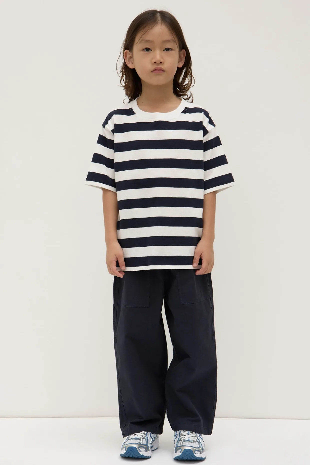 Kids Wide Stripe Tee