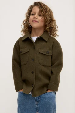 Kids Wool Overshirt
