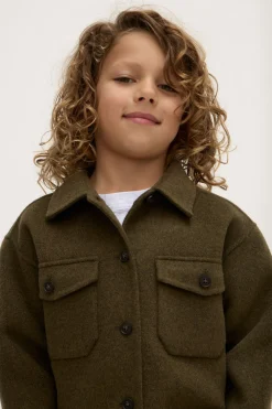 Kids Wool Overshirt