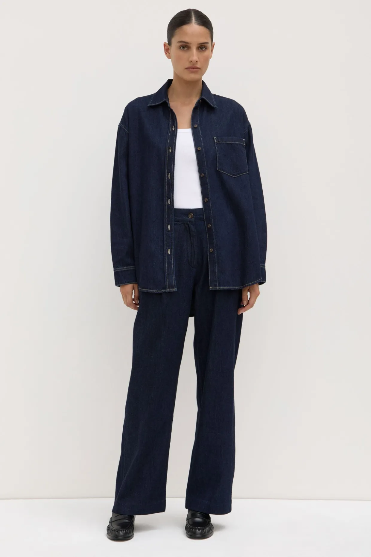 Kiera Recycled Denim Shirt