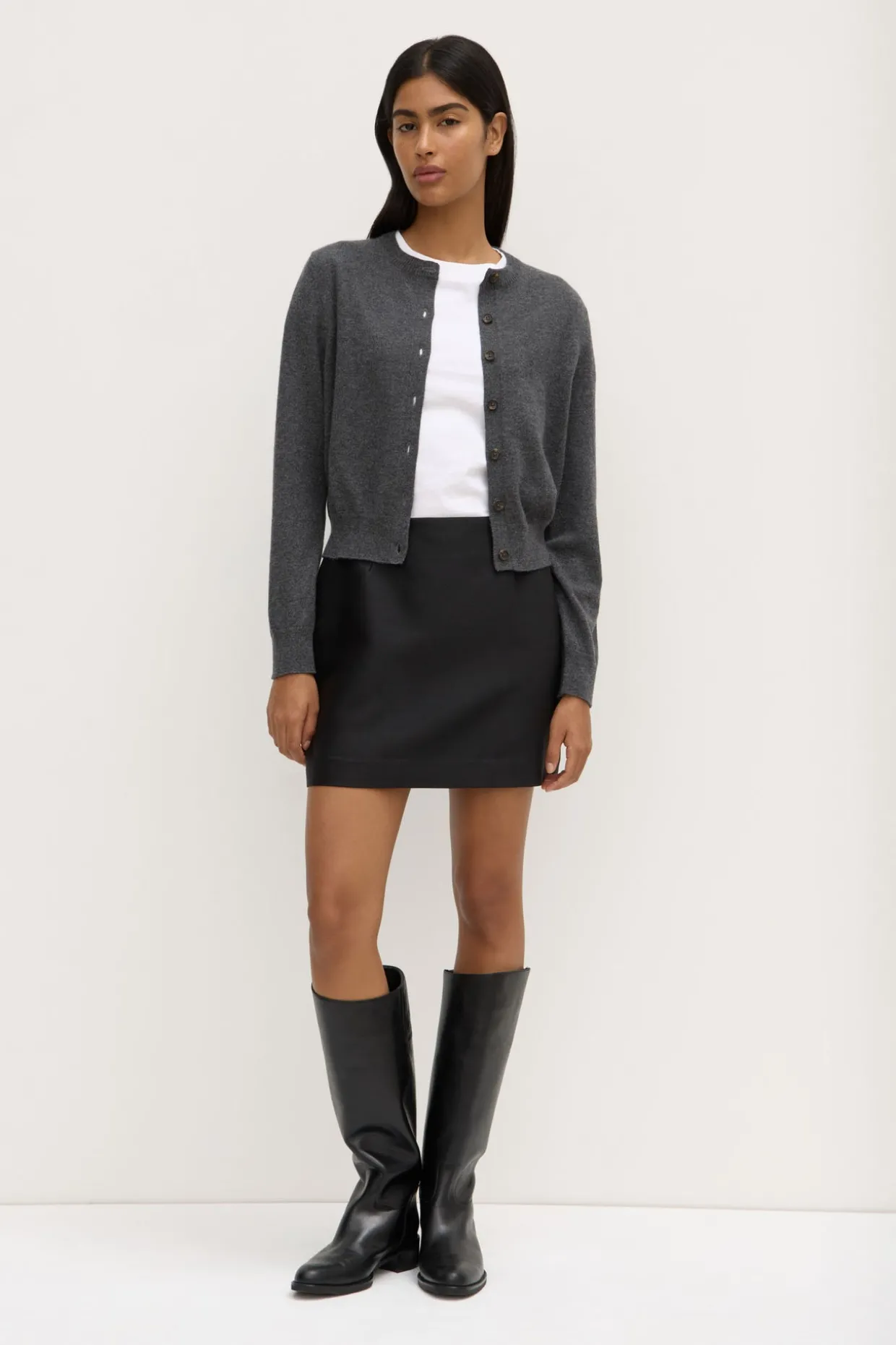 Lara Cashmere Knit Cardigan