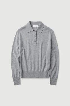 Lara Cashmere Knit Polo