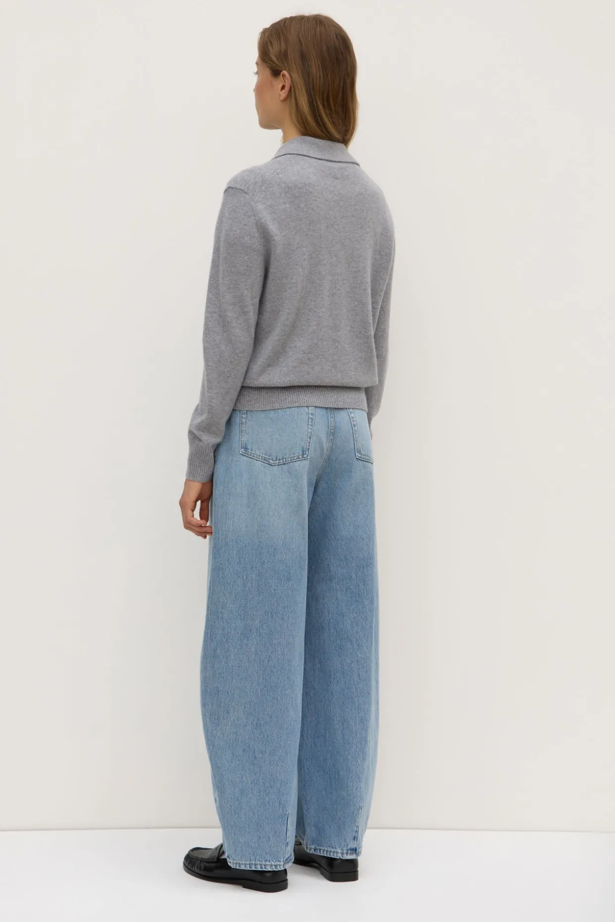 Lara Cashmere Knit Polo