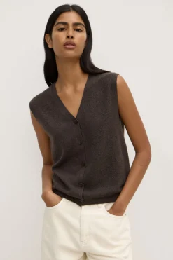 Lara Cashmere Knit Tank