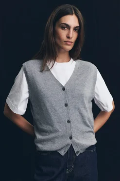 Lara Cashmere Knit Tank