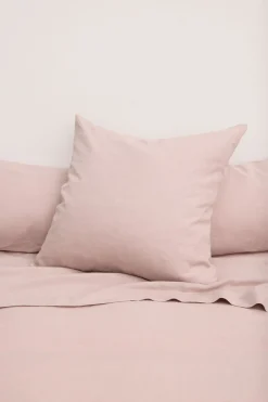 Linen Duvet Cover Rose